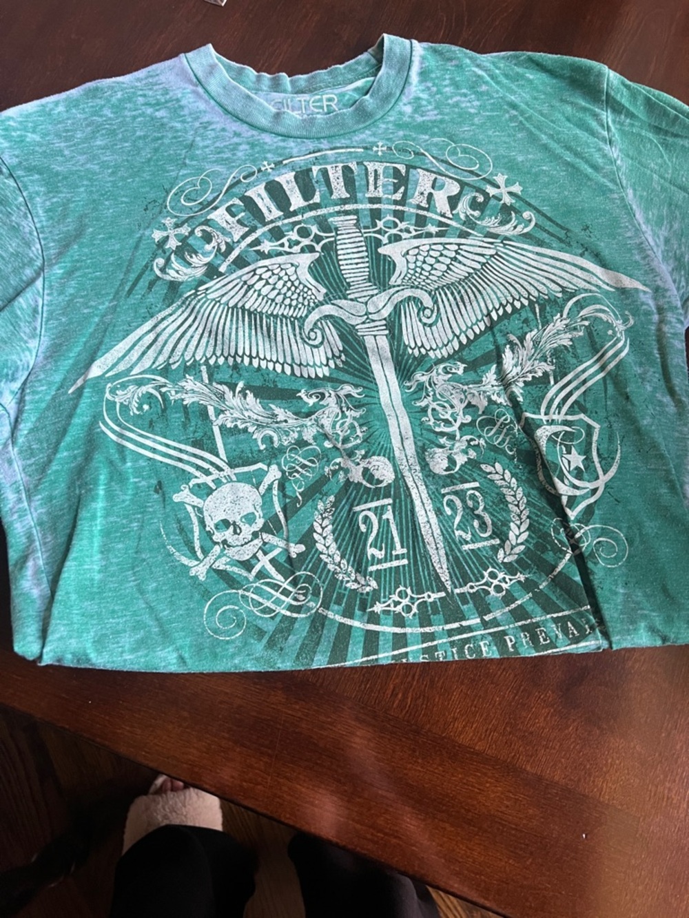 Men’s Green Graphic Tee
